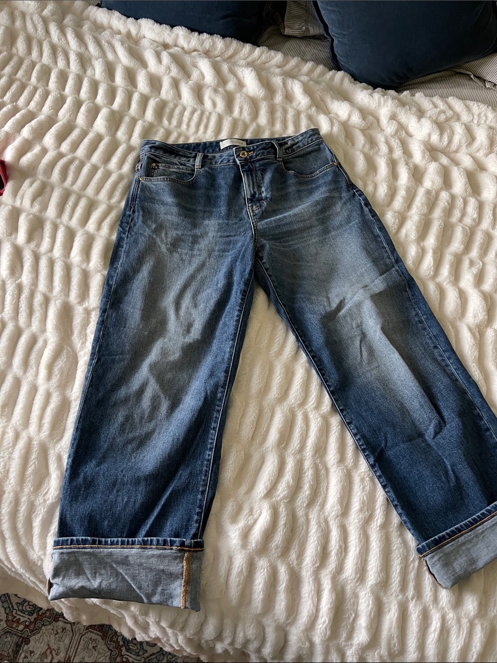 Classic Zara Women's Wide-Leg Blue Jeans
